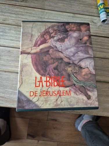 Bible jérusalem cerf - bible, de