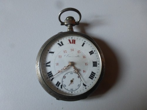 Ancienne montre gousset avec - ancienne,