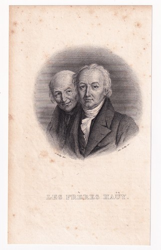 Portrait xixe rené - xixe, haüy