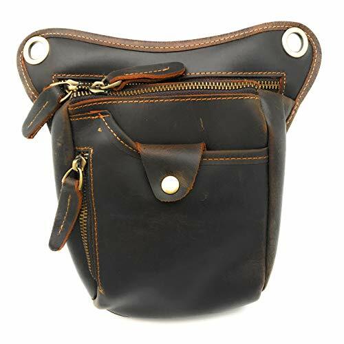 Men genuine leather - leather, backpack