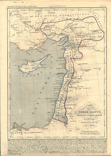 Gravure ancienne carte