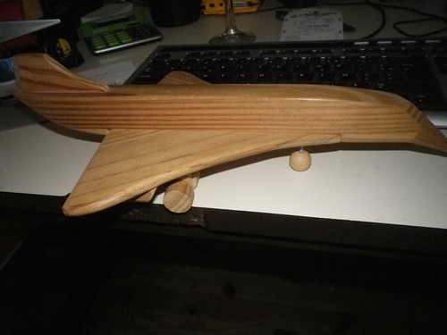 Concorde maquette bois - maquette,