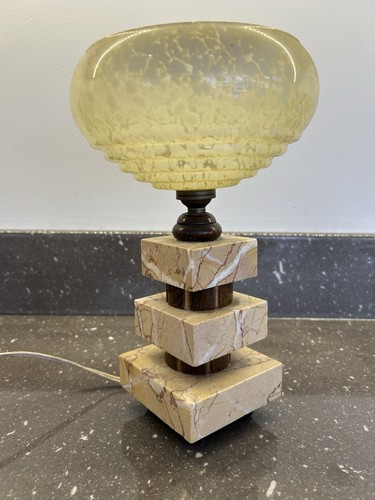 Art deco marbre verre clichy - deco,