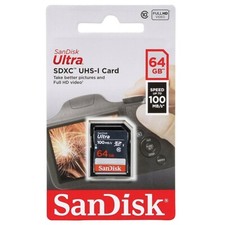 SANDISK 64 Go 100 Mo/s - Carte