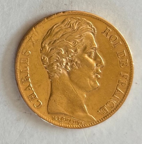 Belle pièce francs 1827 - belle, 20
