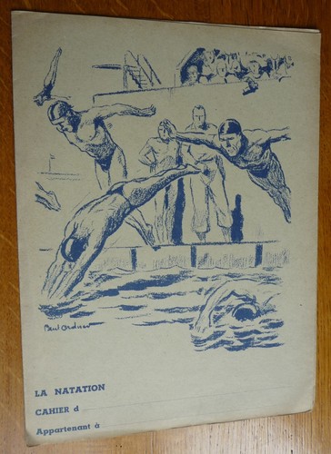 Ancien protège cahier - ancien, protège-cahier