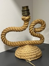 AUDOUX MINET LAMPE EN CORDE ANNEE 50/60 DESIGN VINTAGE