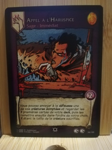 Carte lanfeust troy 150 - de, 34/150