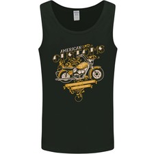 Gilet Tank Top Biker American