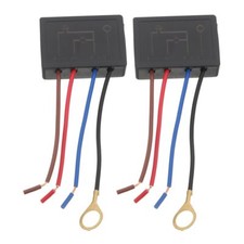 Lot de 2 interrupteurs tactiles pour lampe de table - Interrupteur à variateu...