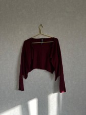 Cop Copine Red Cardigan Size L