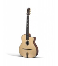 Guitare Jazz Manouche Altamira M01 RN Epicéa Massif / Palissandre - Livrée En Ét
