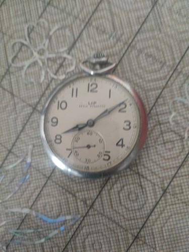 Montre gousset lip vintage - montre,