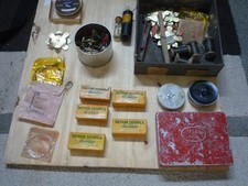 lot ancien matériel de pêche  vers 1950