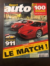 SPORT AUTO n°509 de Juin 2004 FERRARI ENZO PORSCHE CARRERA GT MERCEDES SLR