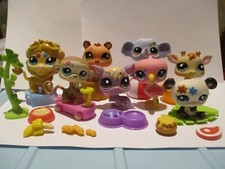 Lot de 8 petshop "Zoo" : #2220 #2221 #2222 #2223 #2224 #2225 #2226 "2227