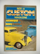 ROD et CUSTOM MAGAZINE n° 11 décembre 1982