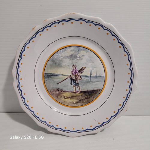 Assiette nevers bord mer - bord,