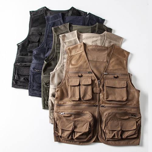 Gilet utilitaire maille - en,
