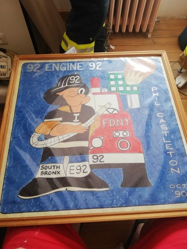 Fdny toile engine pompier - engine, 92