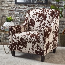 Elysabeth Cow Print Velvet