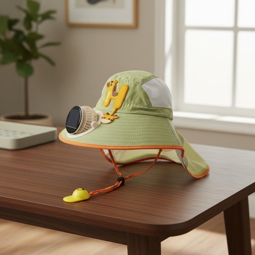 Chapeau ventilateur solaire - ventilateur,
