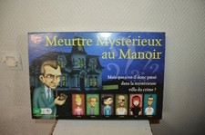 JEU DE SOCIETE  MEURTRE MYSTERIEUX AU MANOIR   UNIVERSITY GAMES BOARD GAME