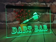 Enseigne lumineuse néon LED Dart Bar Pub Club cadeau décoration maison pour l...