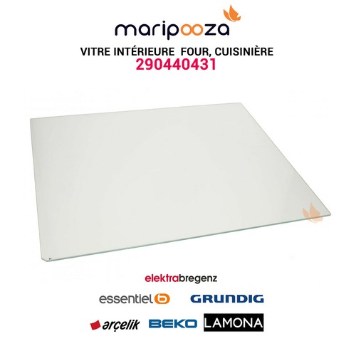 Vitre intérieure 475x395 - mm,