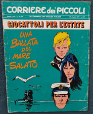 HUGO PRATT CORTO MALTESE DESSIN INEDIT COUVERTURE HEBDO BD ITALIE 1971