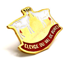 Pin's Élevage du Val de Burges Chèvre Animal Elevage Agriculture Fromage 30mm 4g