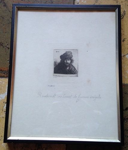 Gravure ancienne aprés - gravure,