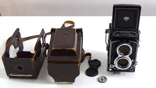 Vintage minolta autocord film - vintage,