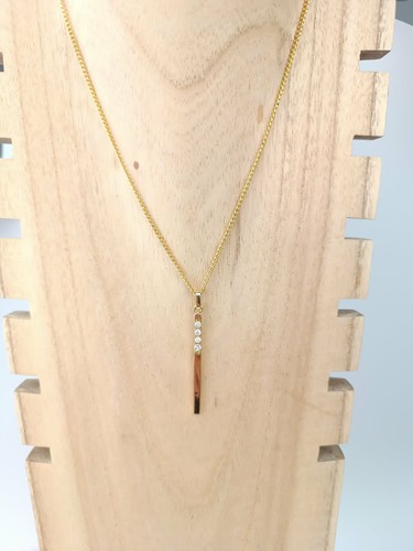 Vintage pendentif jaune 18 - pendentif, or