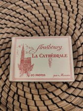 Carnet De Petites cartes postales anciennes- La Cathédrale Strasbourg 