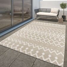 Tapis Jardin Exterieur Terrasse Cambre Cuisine Balcon Bohème Scandi 3D Modern Be