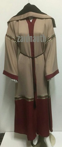 Neuf ouvert avant - ouvert, abaya