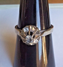 Magnifique solitaire en or