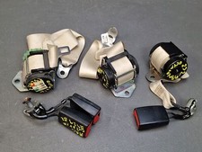 Jeu 3 ceintures sécurité arrière beige - Skoda Octavia II 5P/Bk/Scout