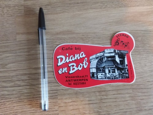 Ancien autocollant vintage - ancien,
