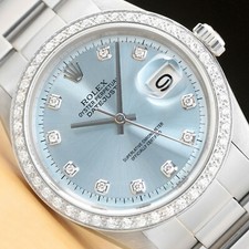 Hommes Rolex Datejust Glace