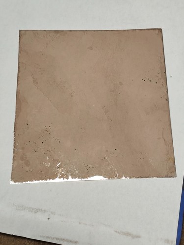 Feuille mica rubis 14x15 - de,