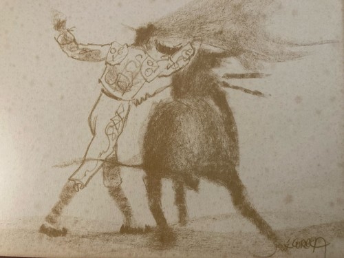 Beau dessin fusain josé - dessin,