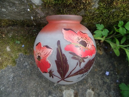 Petit vase boule - vase, verre