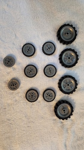 Knex wheels small medium - knex,