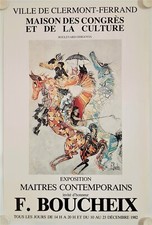 Affiche F. BOUCHEIX 1982