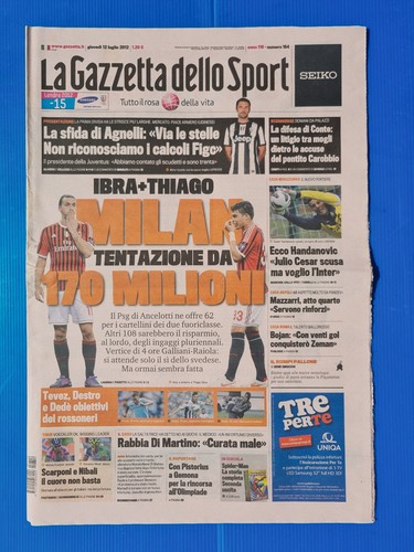 Gazzetta dello sport - dello,