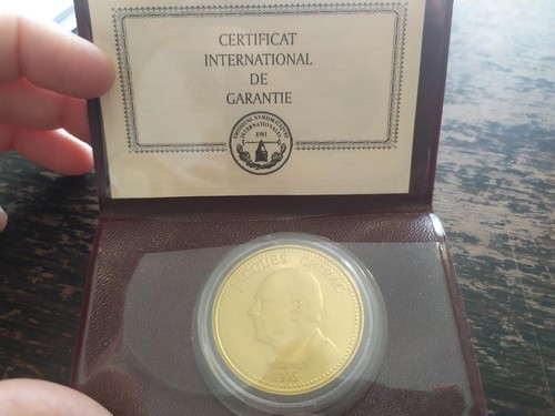 Médaille jacques chirac - médaille,