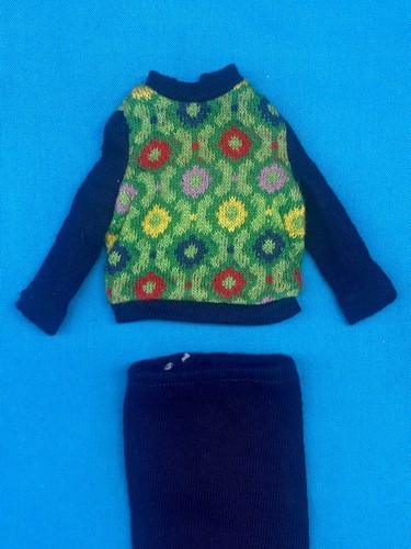 Vintage barbie mattel knit - barbie,