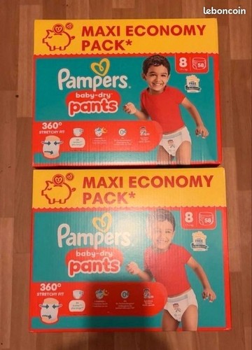 Pack couches pampers - 2,
